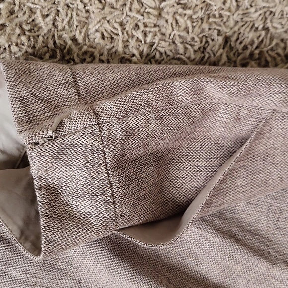 NWT Anthropologie Tabitha Skirt Linen Blend Knee Length Size 8 Lined - Picture 2 of 6